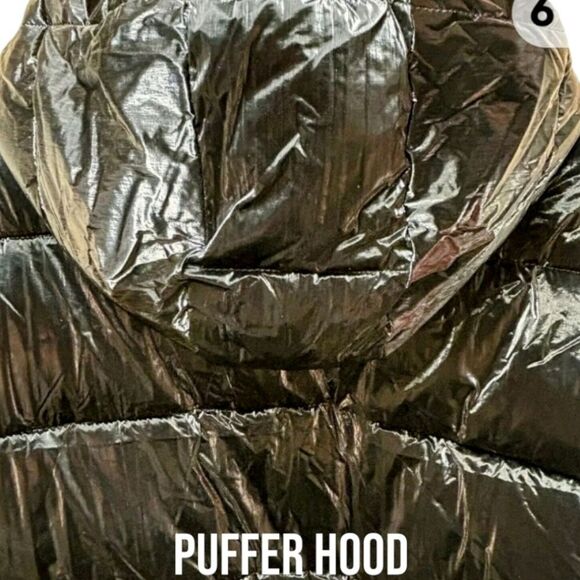 XOXO Women's black winter puffer jacket Size XL & Large NWT - Picture 11 of 16